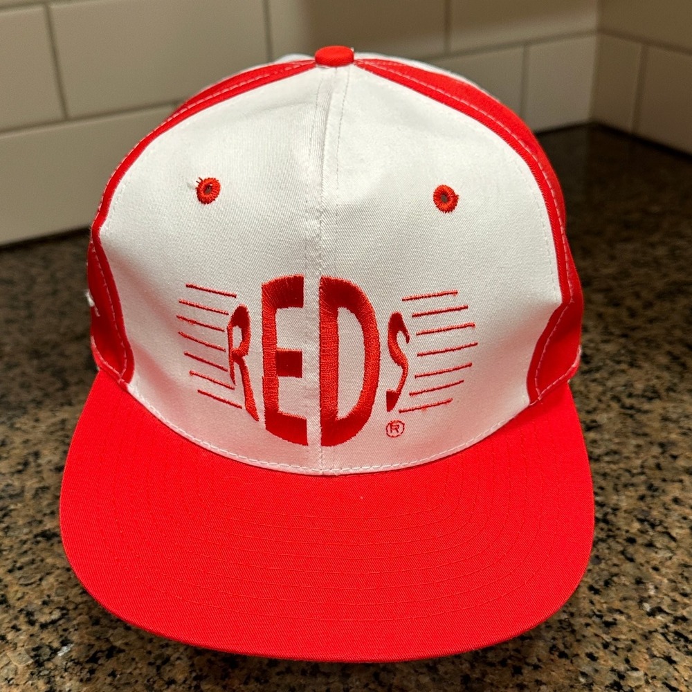 Vtg 90s Cincinnati Reds Annco Snapback MLB Deadstock New